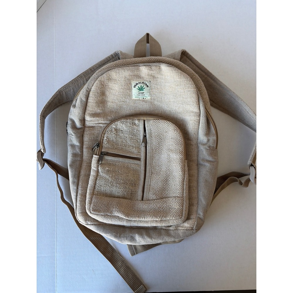 Himalayan Hemp Mini Backpack The Collection Royal Beige Cotton Blend
